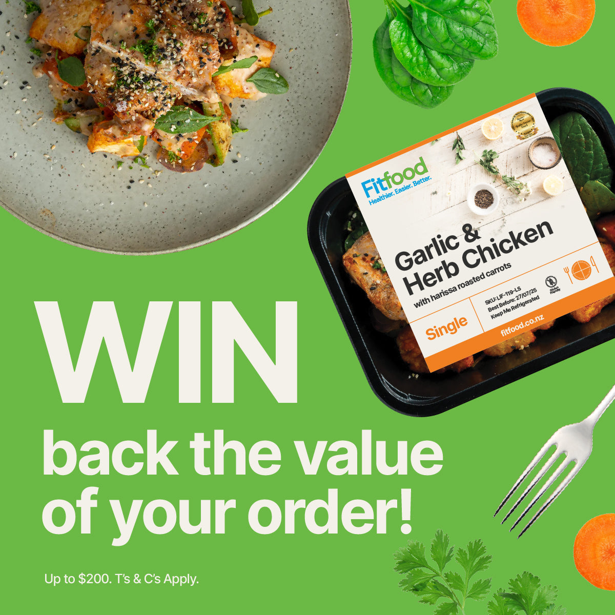 Winback your order