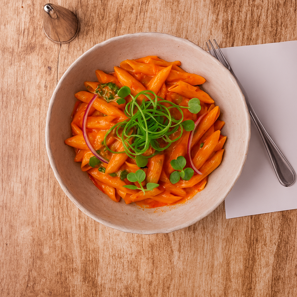 Roasted Red Pepper Pasta