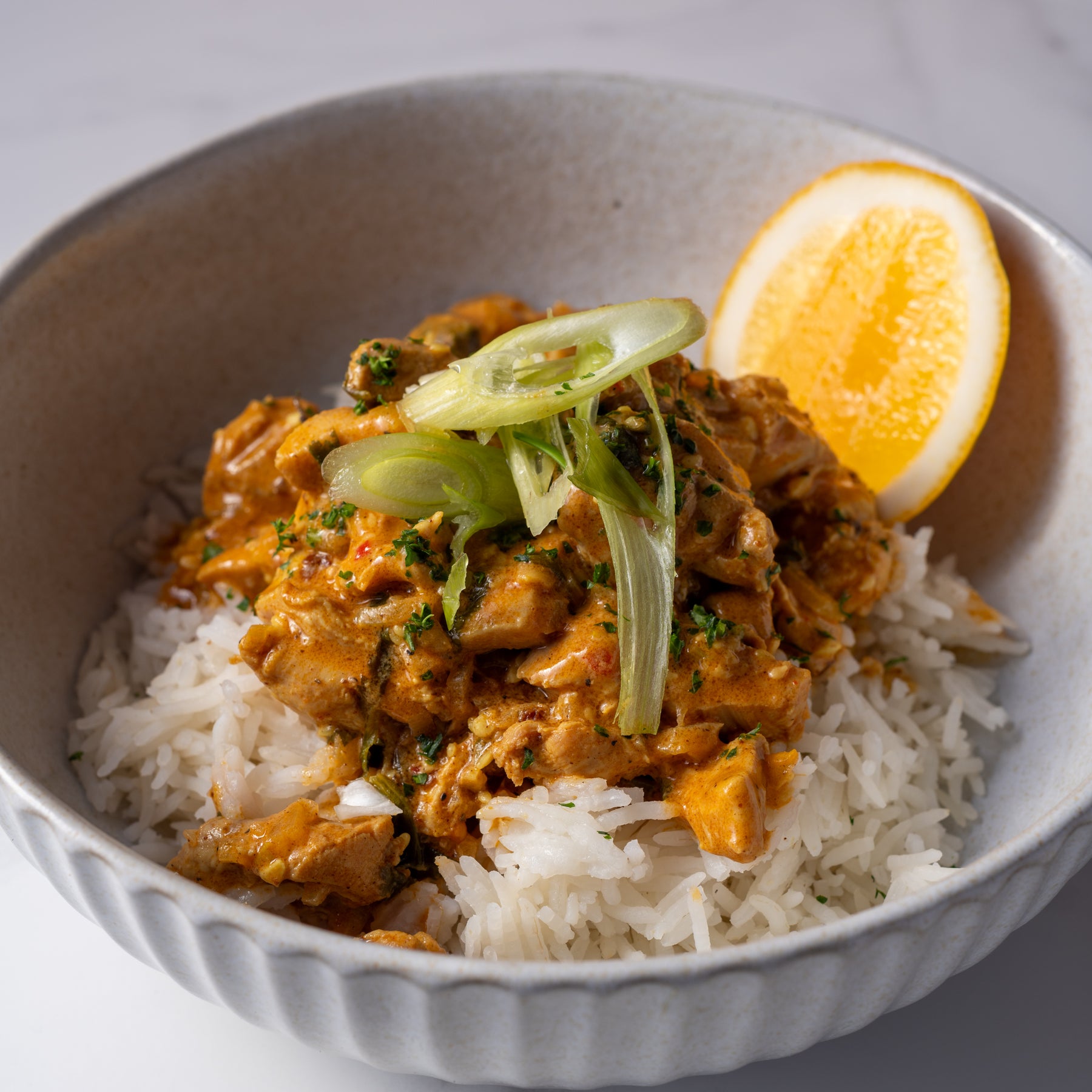 Creamy Coconut Chicken Tikka Masala-  Available in Serves 1, 2 and 4.