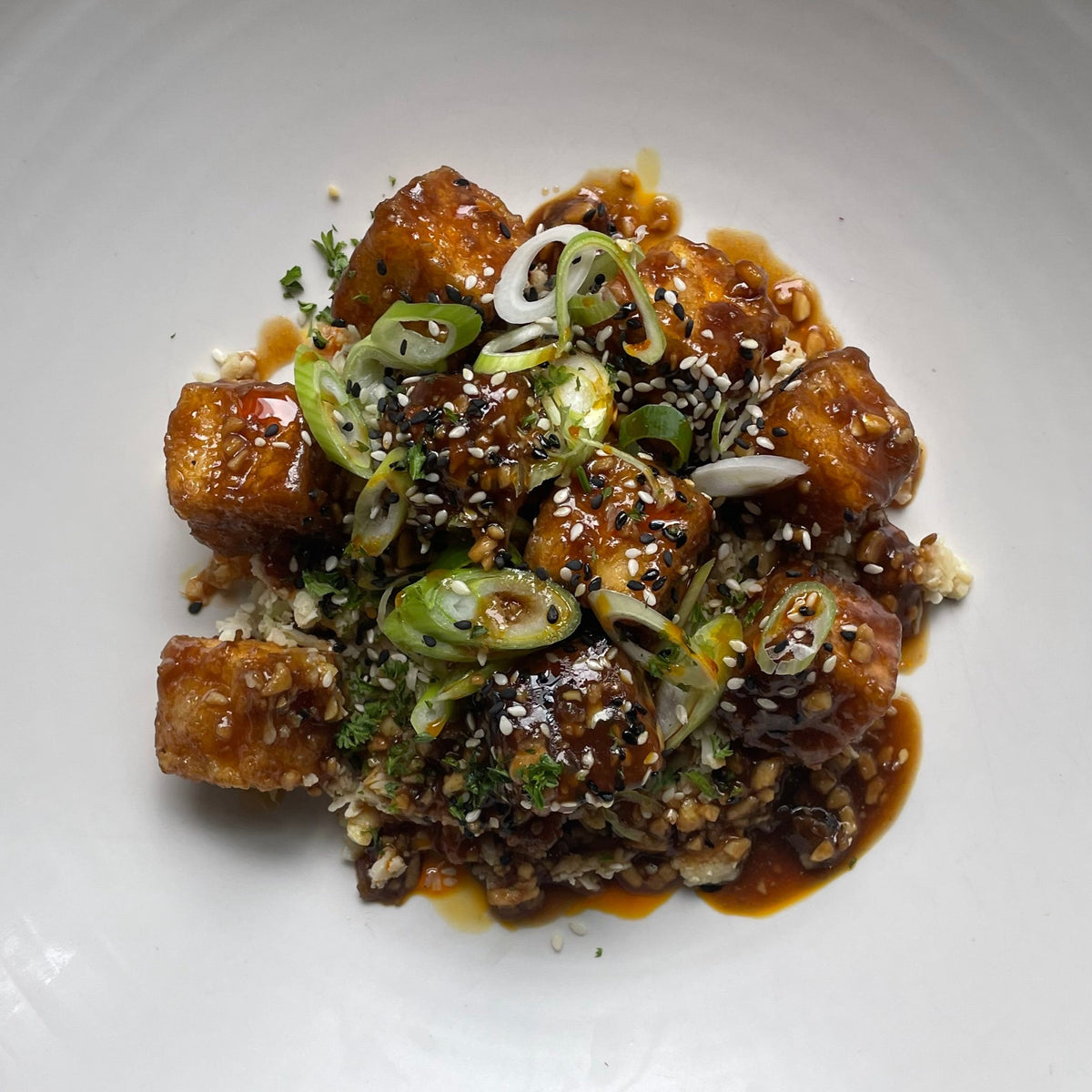 Chilli and Garlic Tofu