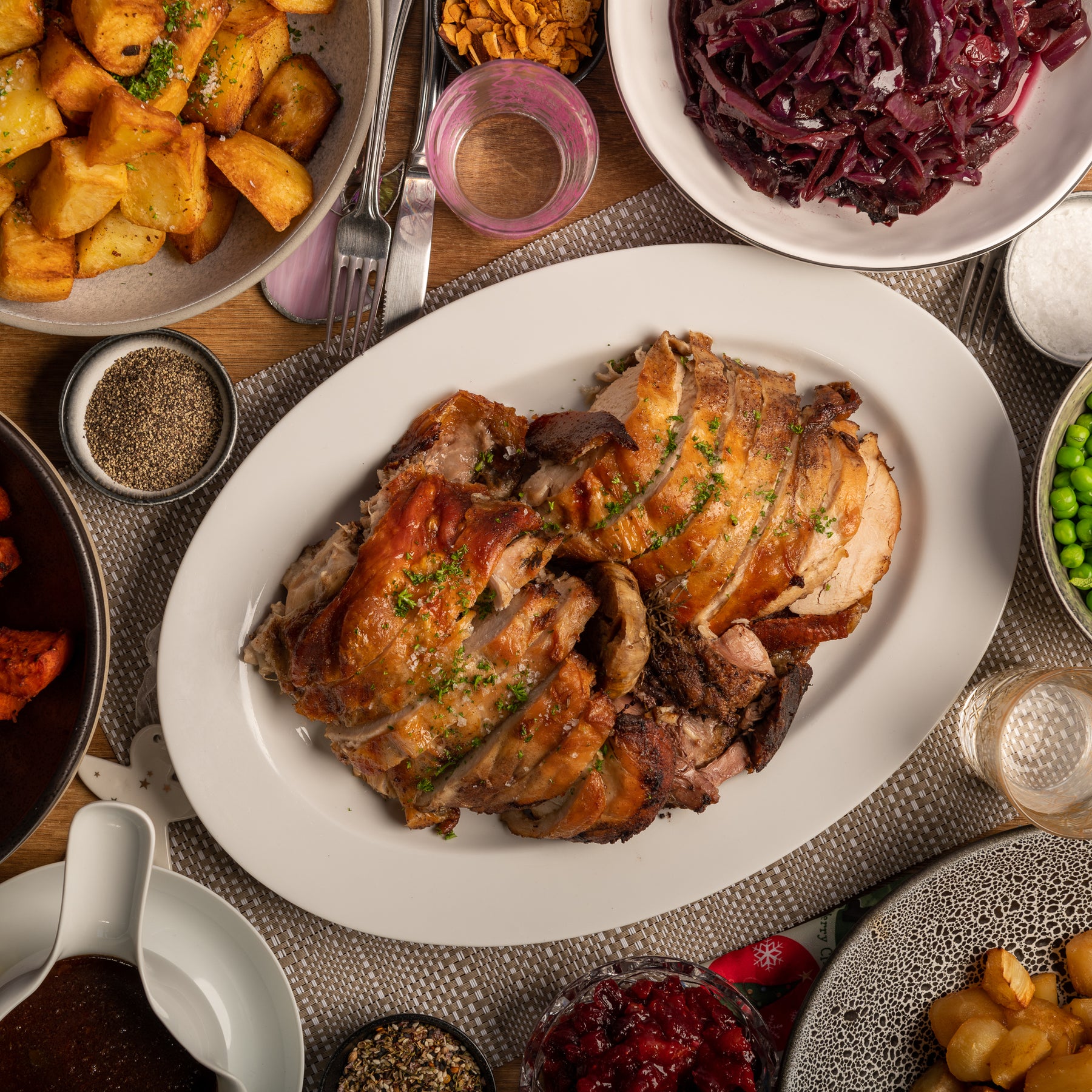 Ready Made Christmas Menu - Family Size Serves 4