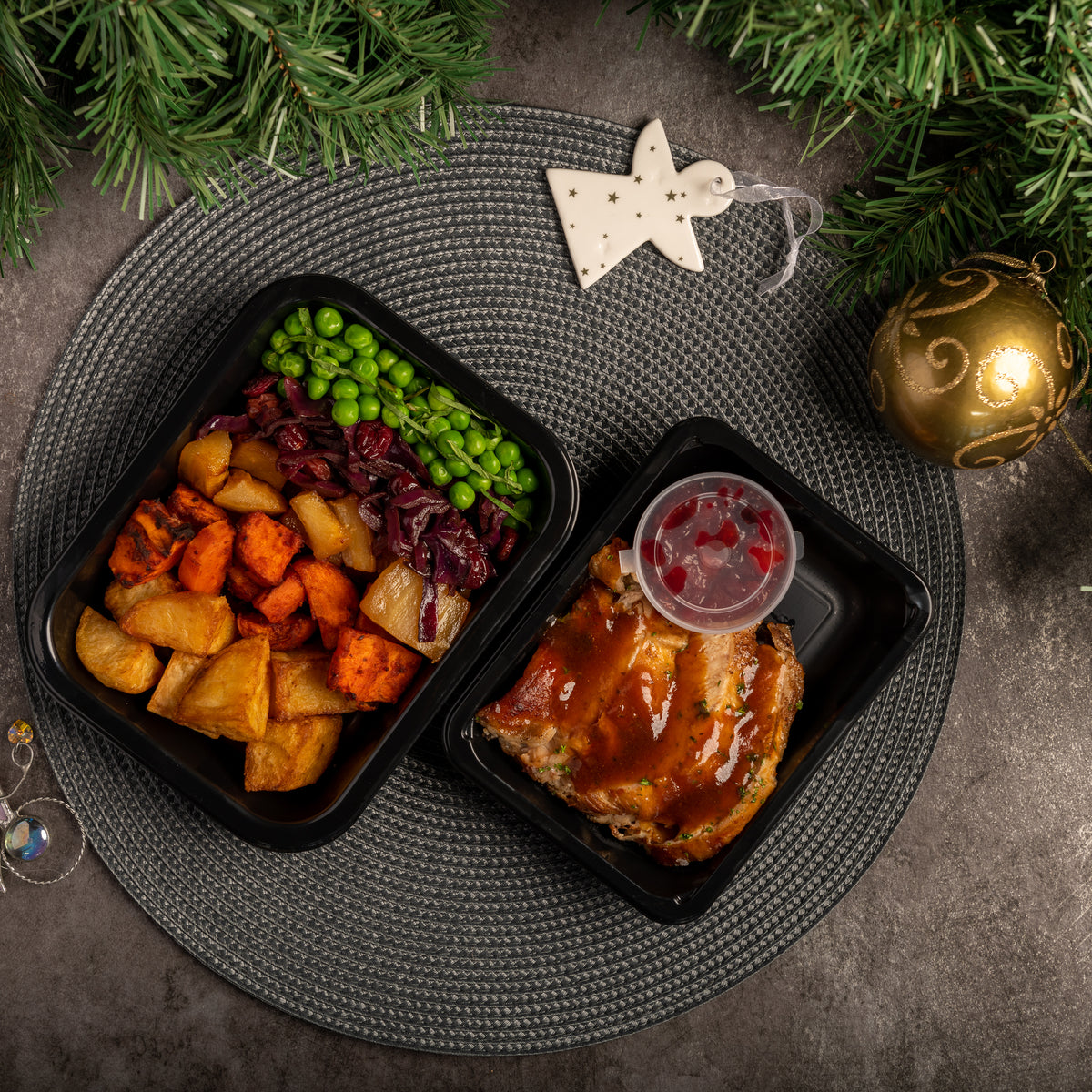 Ready Made Mid-winter Christmas Menu - Serves 1