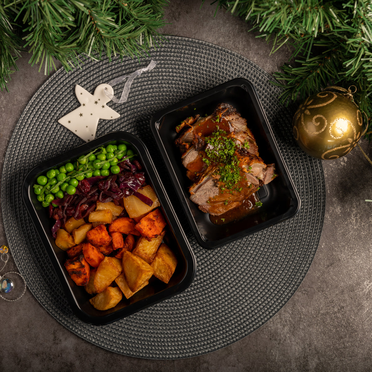 Ready Made Mid-winter Christmas Menu - Serves 1