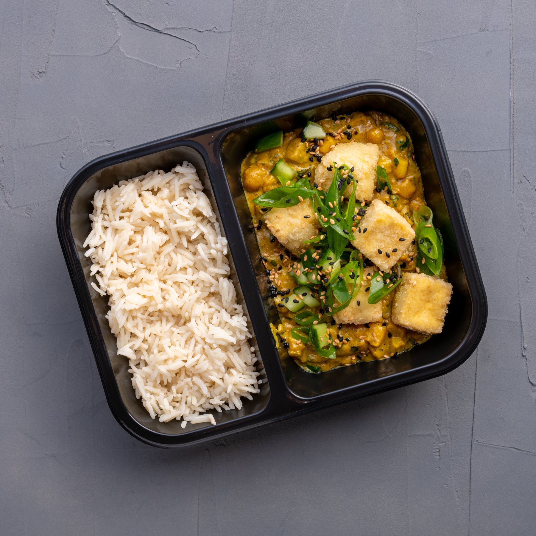 Tofu and Chickpea Curry