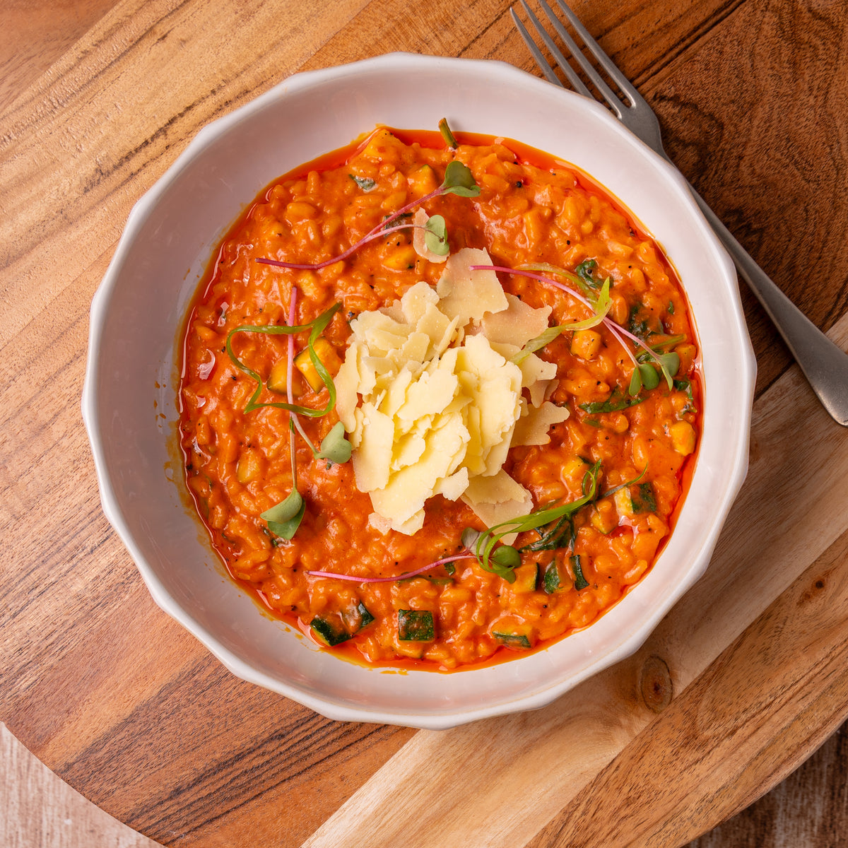 Red Pepper Risotto