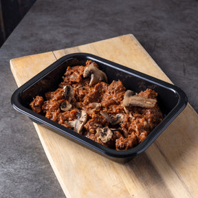 Red Wine Venison Casserole- Available in serves 1, 2 and 4.