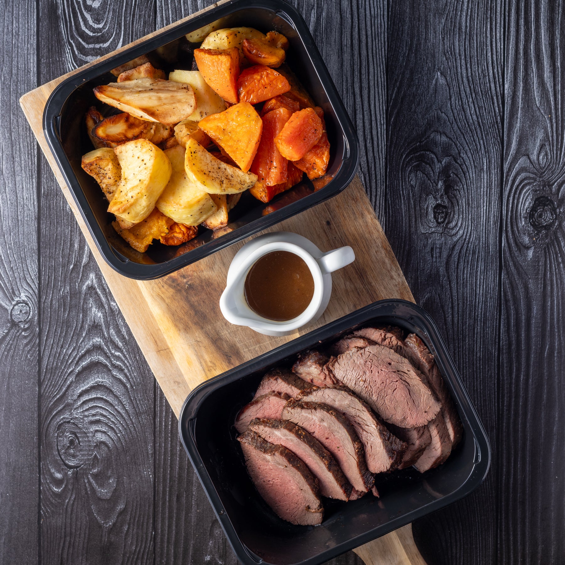 Family Roast Beef & Seasonal Vegetables