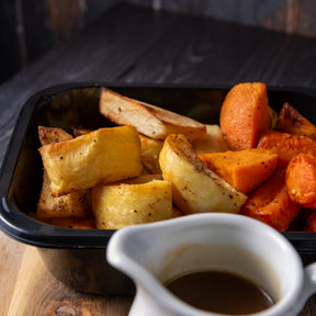 Family Roast Chicken & Seasonal Vegetables