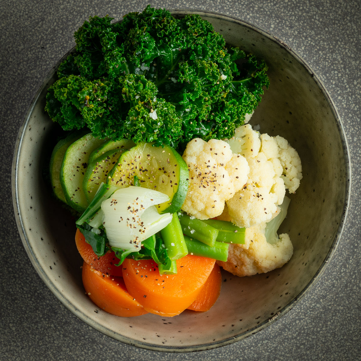 Steamed Seasonal Vegetables 500 grams