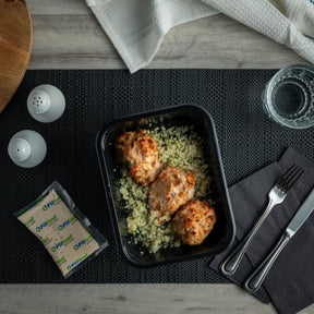 ready made meal chicken rissoles fitfood nz
