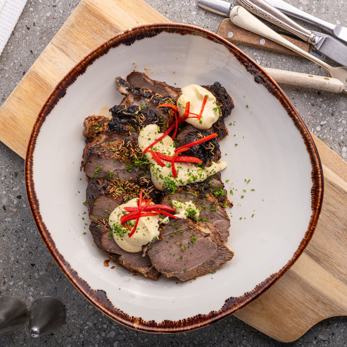 Indian flavoured lamb shoulder with herbs and spices meal kit from fitfood nz