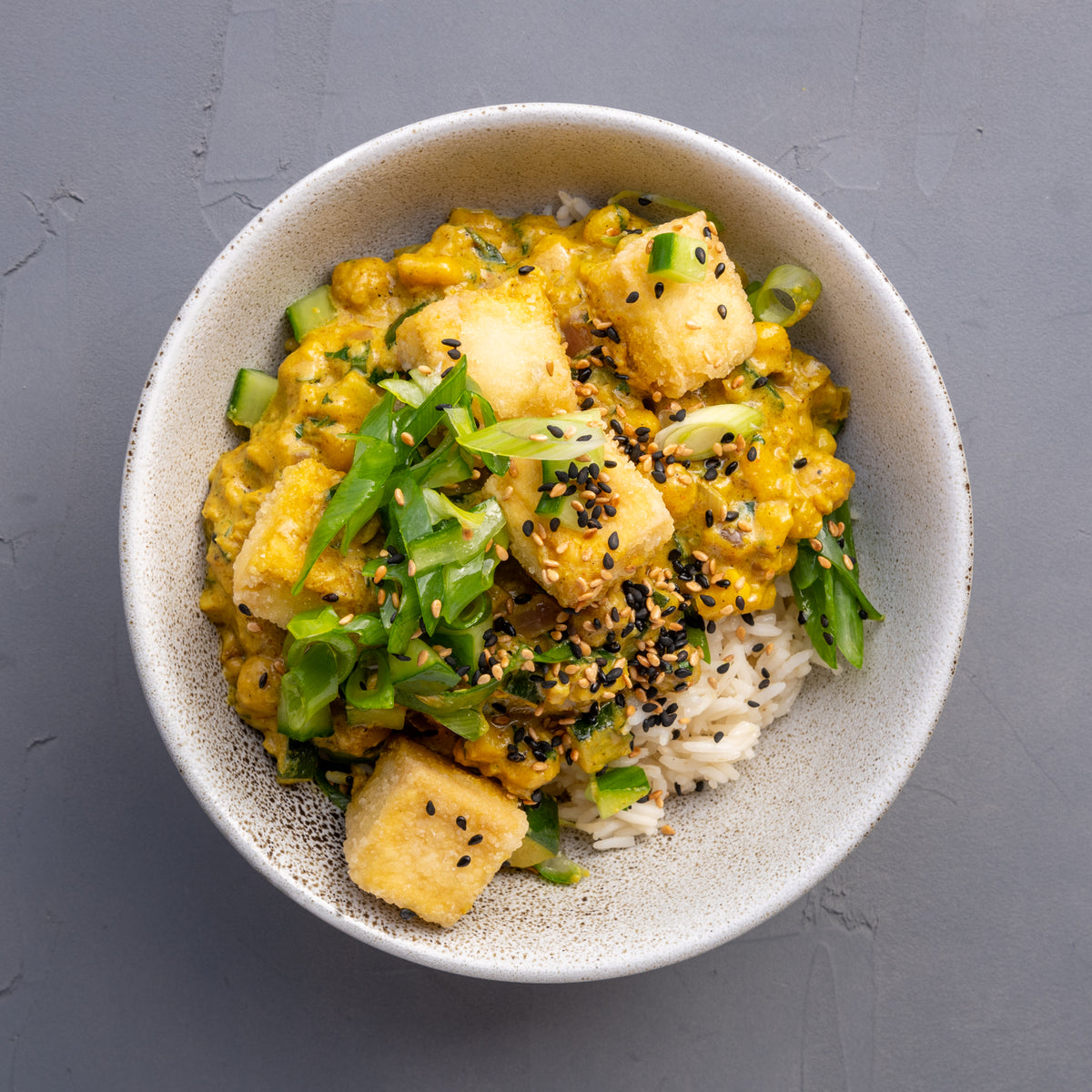 Tofu and Chickpea Curry