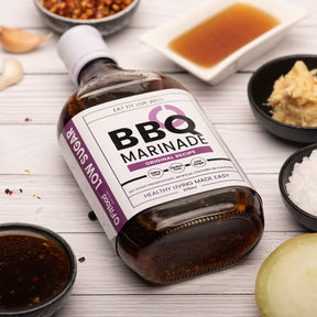 BBQ marinade in a bottle made by fitfood nz